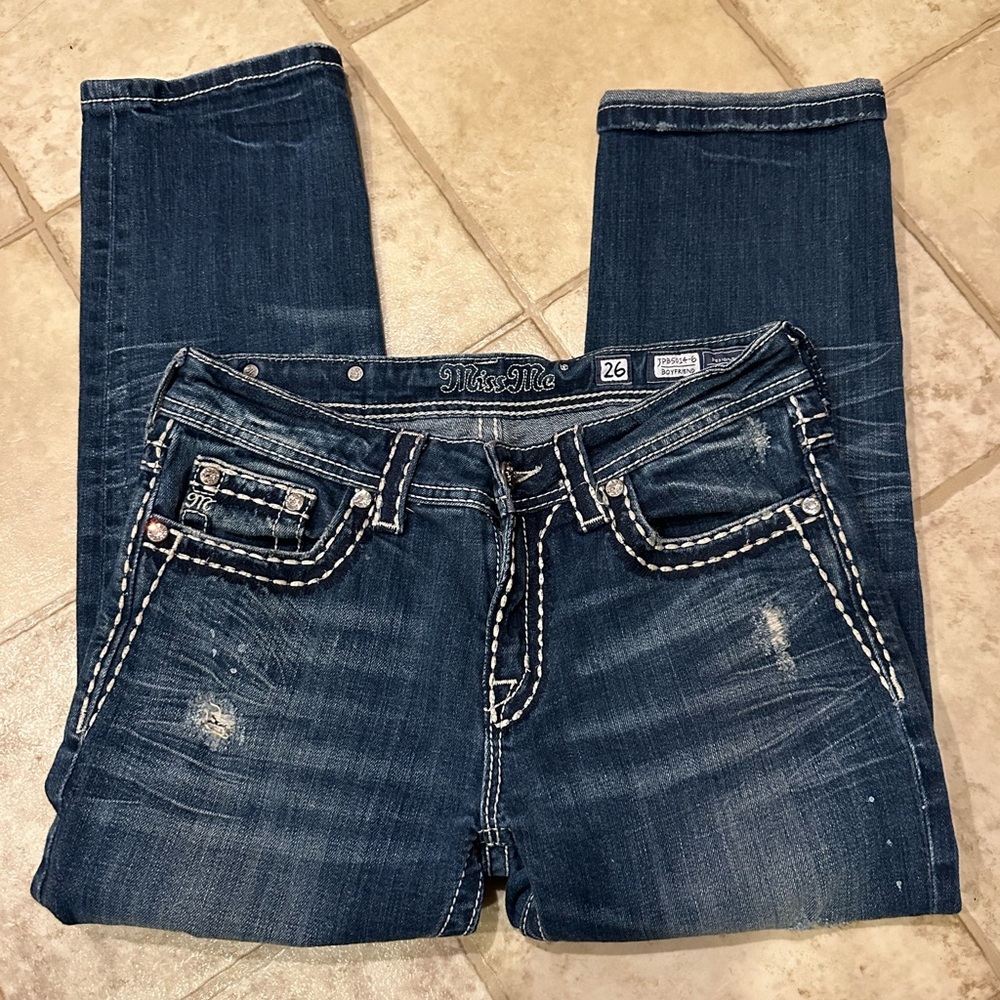 Miss Me Boyfriend Jeans Size 26
